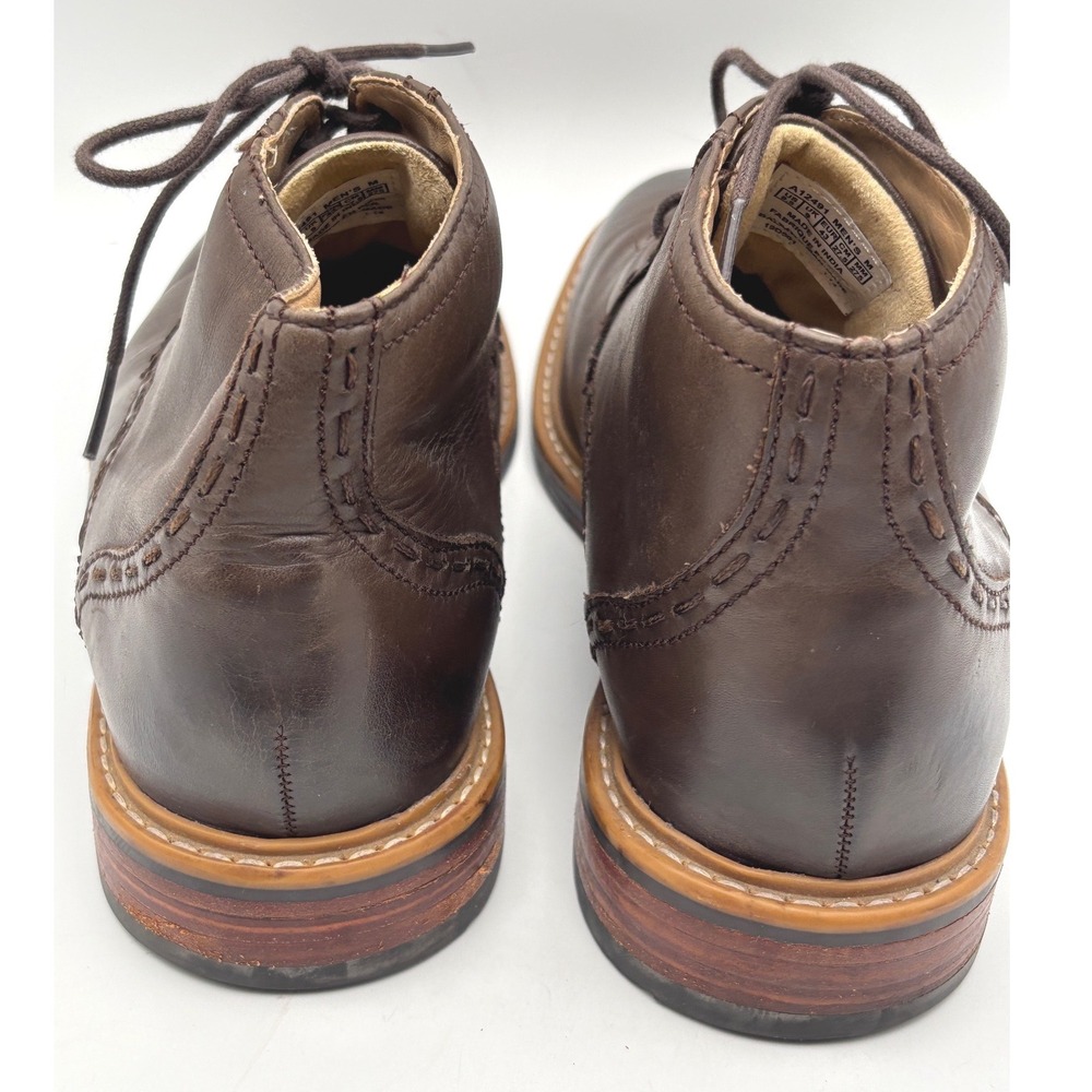 Rockport Mens Brown Leather Chukka Boots A12491 Adiprene by Adidas Size 9.5 M - Picture 10 of 15